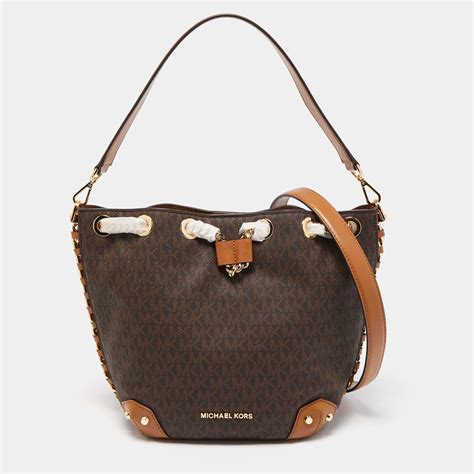 michael kors alanis medium bucket bag|Medium Bucket Bag Michael Kors .